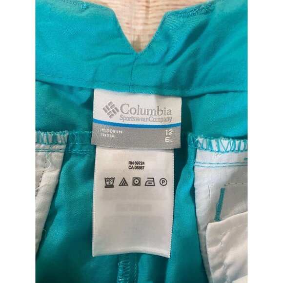 NWT Columia Women's Kensie Cove Blue Leisure Outdoor Shorts - 12 - Picture 3 of 12